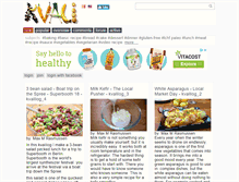 Tablet Screenshot of kvalifood.com